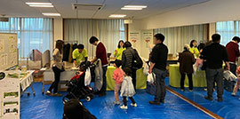 栄養の大切さを学ぶ情報啓蒙を通じた地域との交流